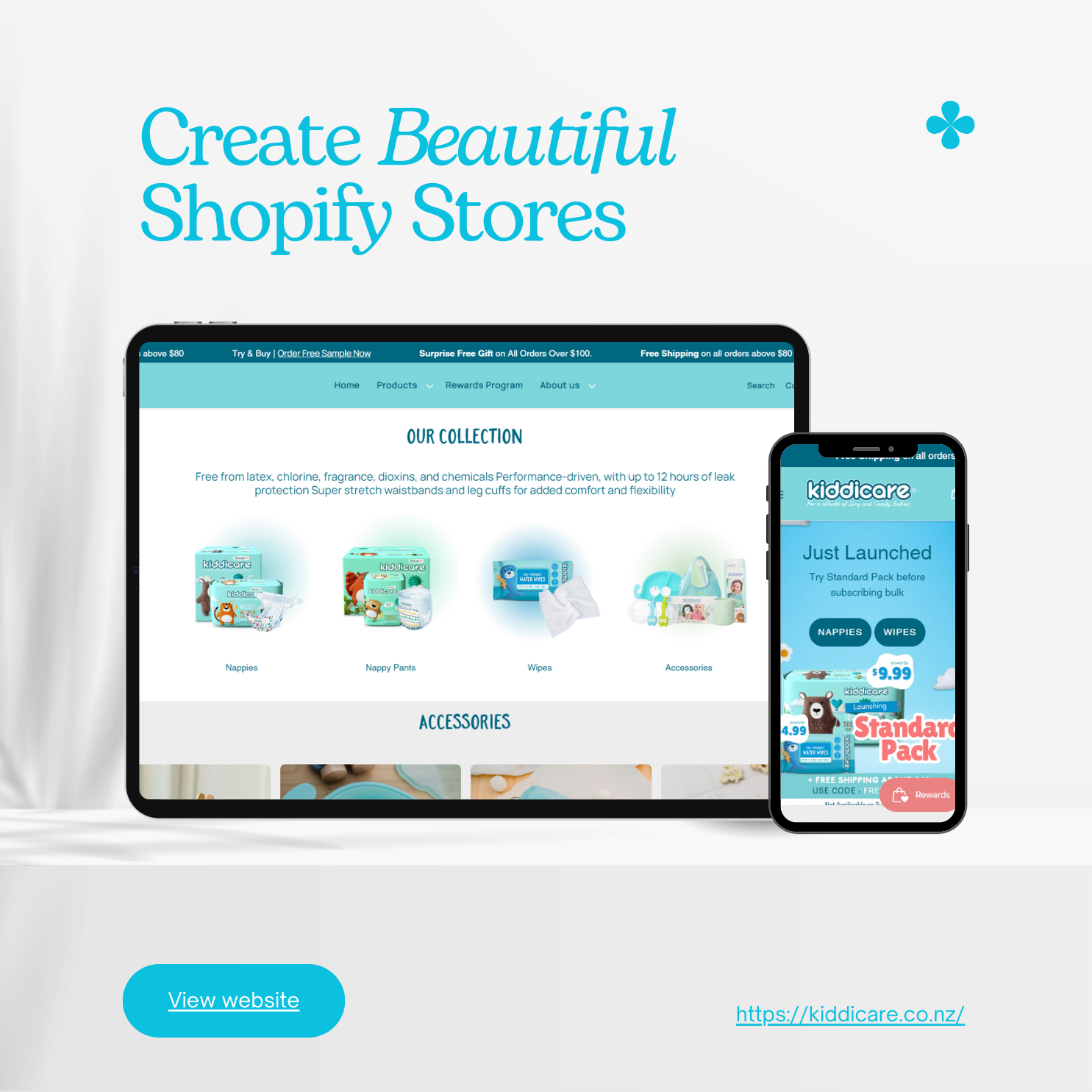 create beautiful shopify stores